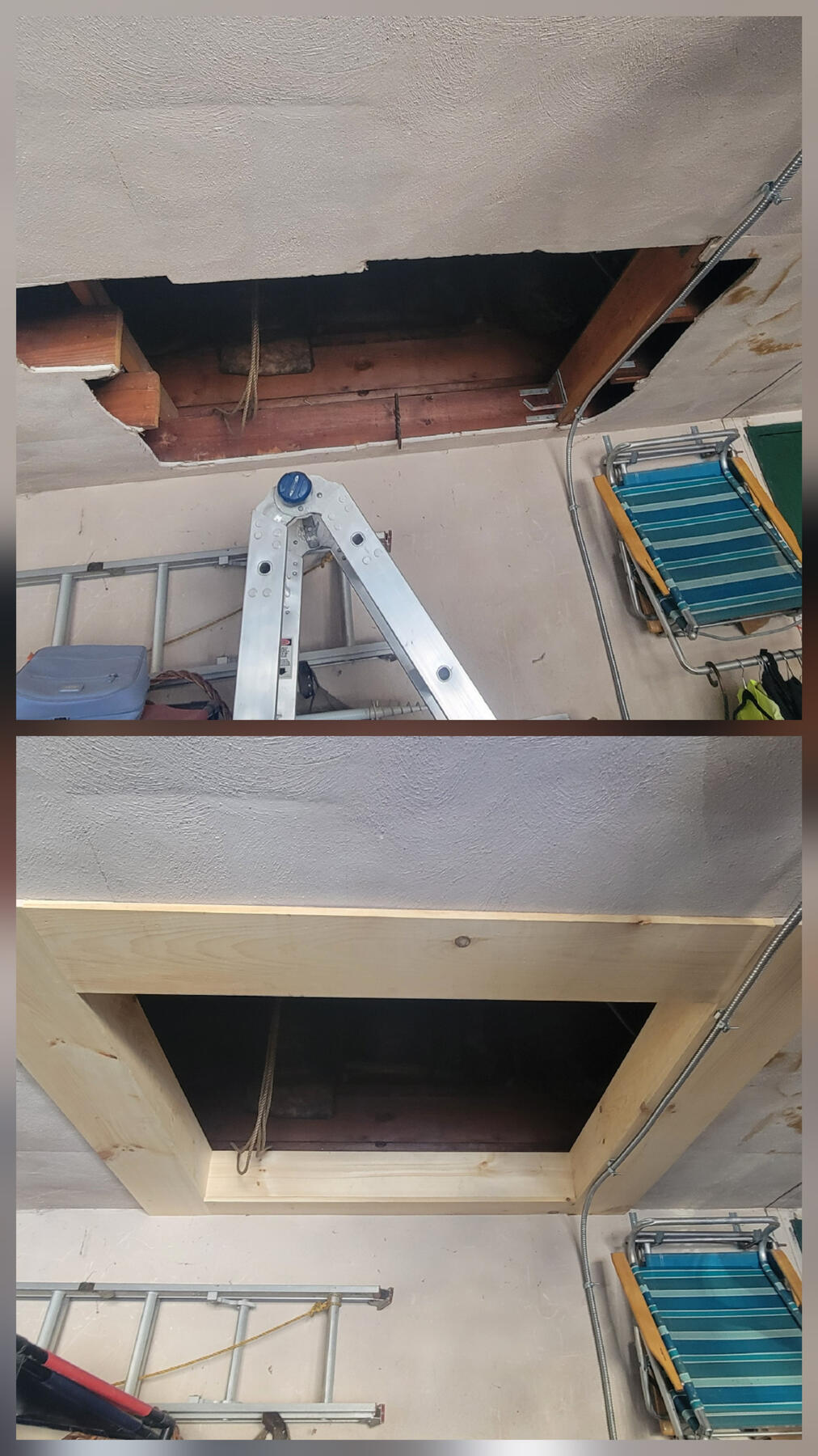 Ceiling Frame Repair